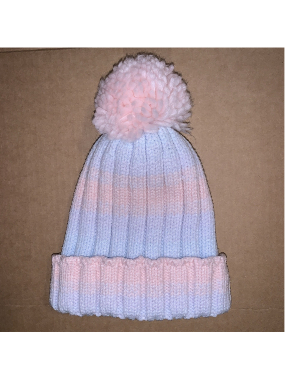 Carters 4-7 - 4A-7A Girls Knitt Ball Puff Beanie Winters Hat